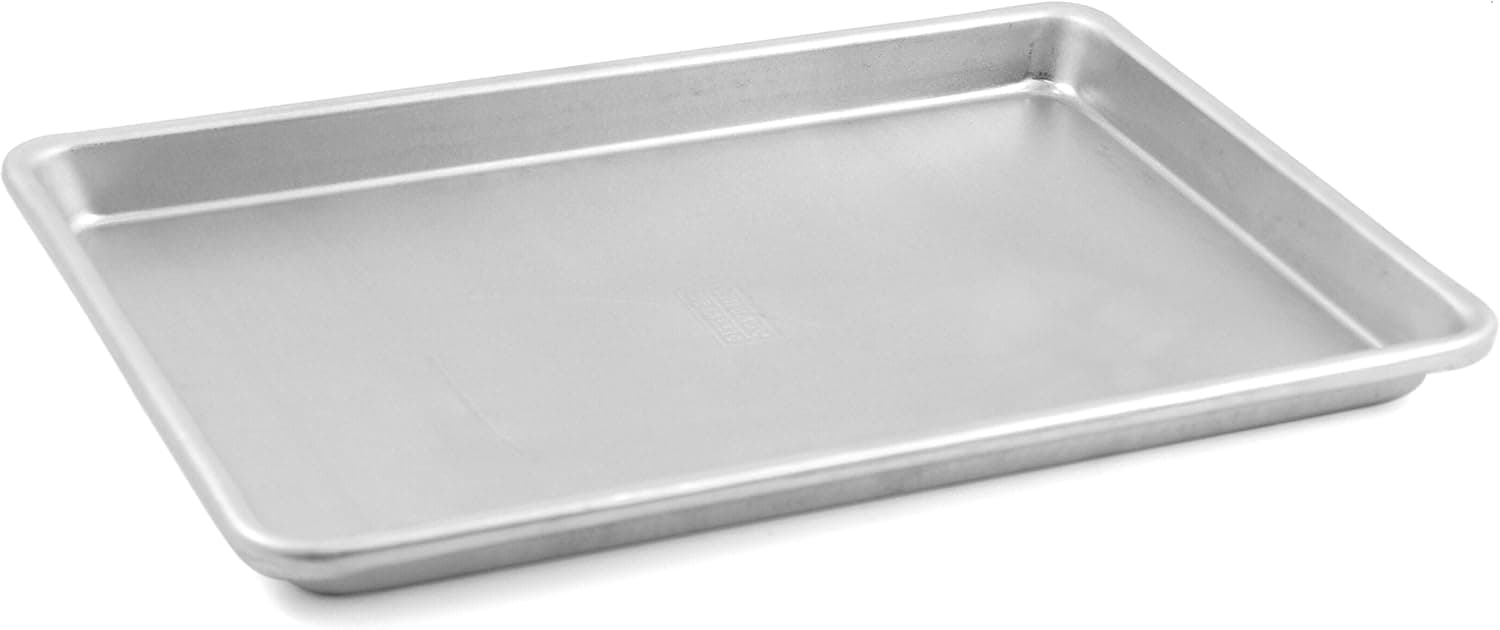 Kitchen Supply Aluminum Half Size Sheet Pan, 18-inch by 13-inch