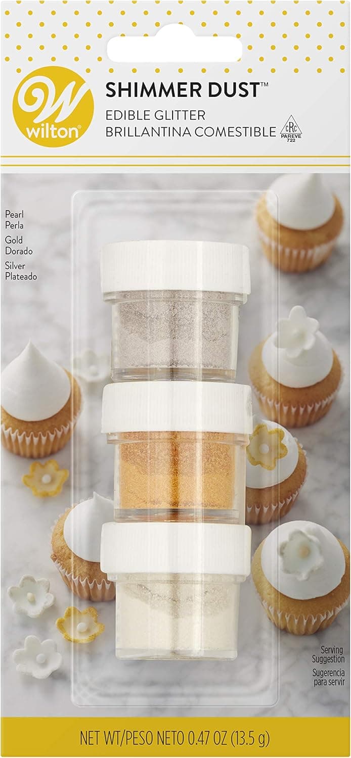 Wilton 703-212 Elegant Shimmer Dust Food Decorative, Multicolor