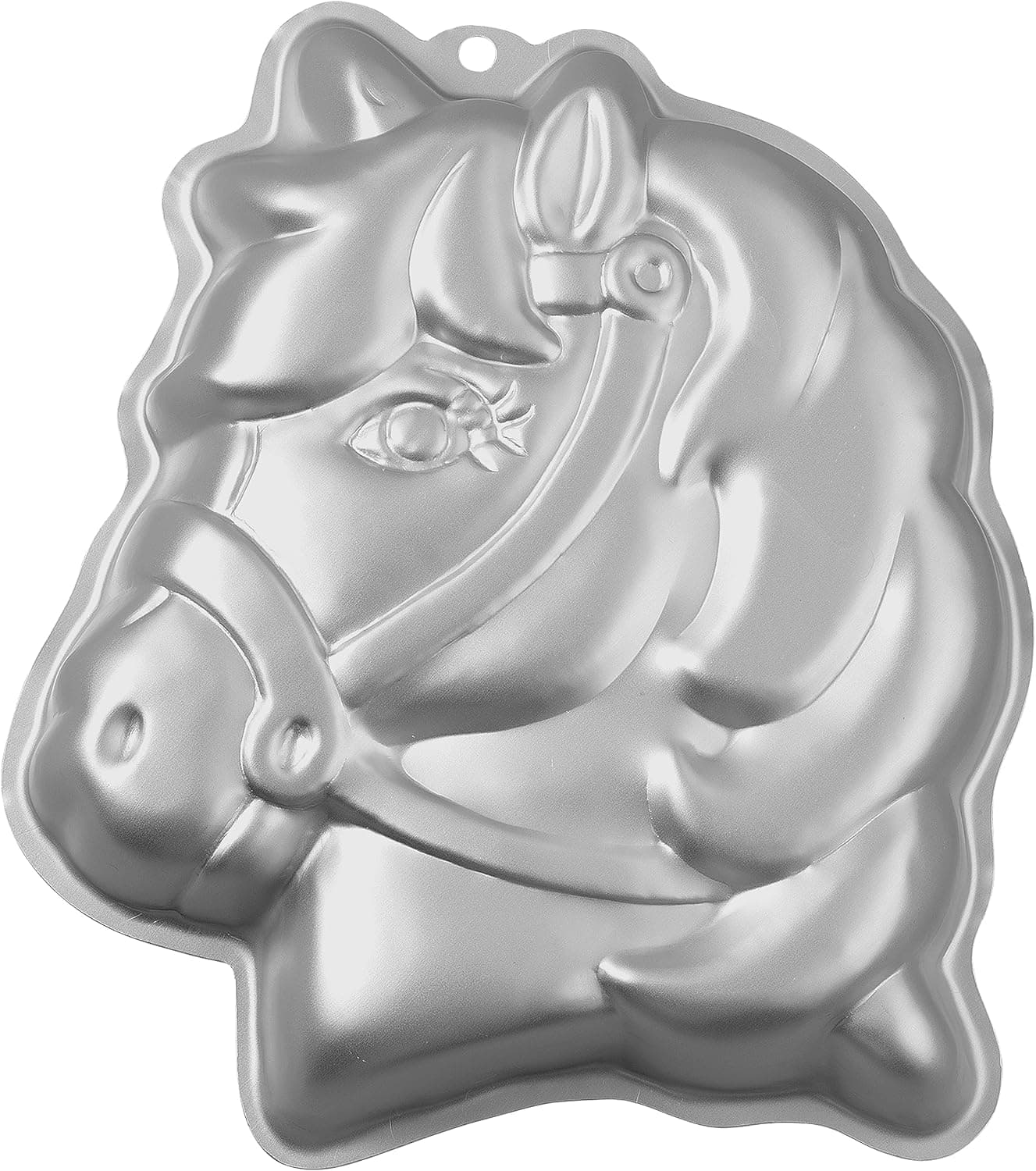 Wilton Party Pony Cake Pan, Aluminum Shaped Bakeware for Kids' Cakes