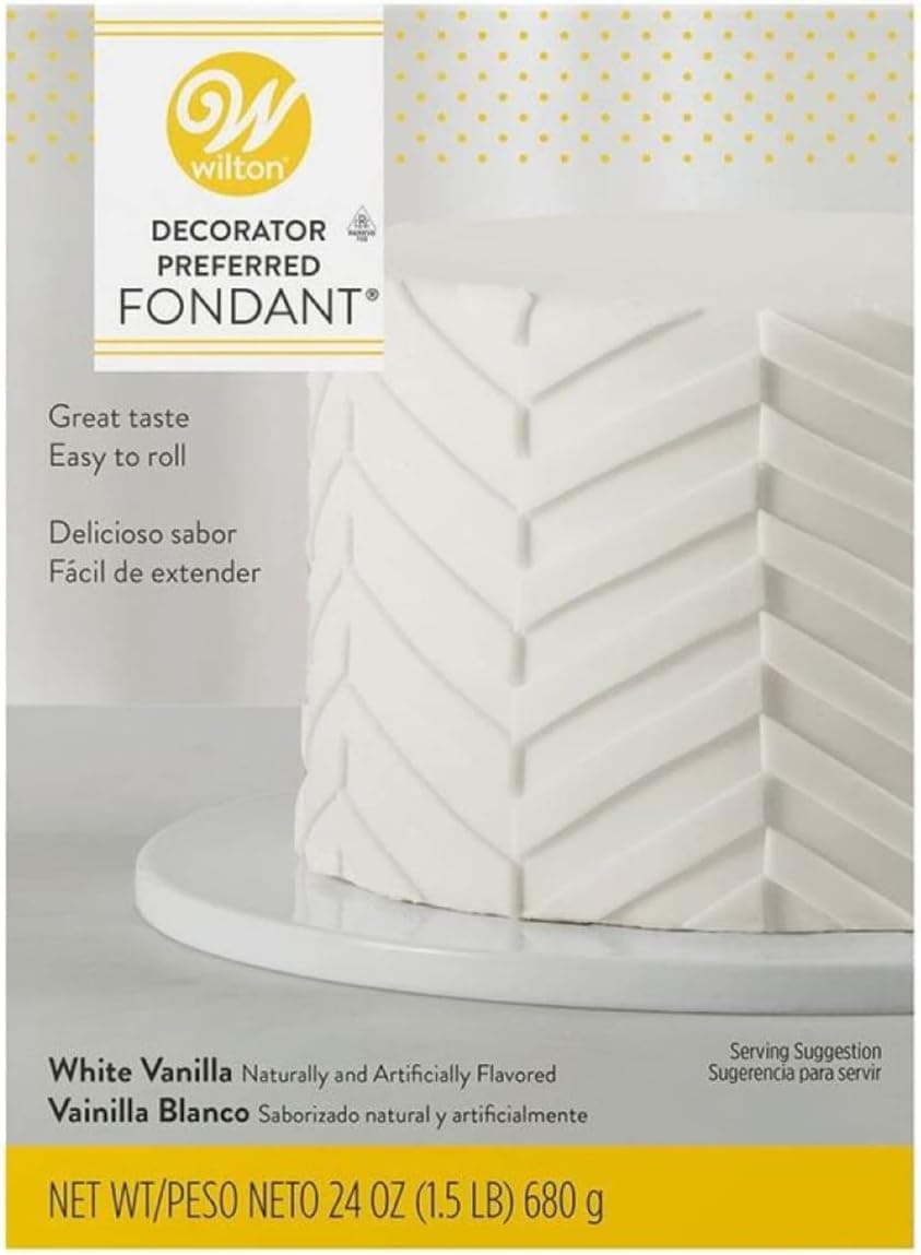 Wilton Decorator Preferred, White Fondant, 24 Oz