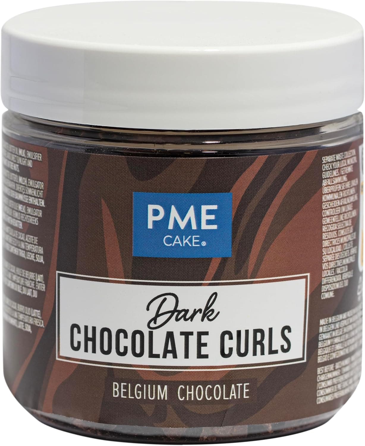PME Chocolate Curls - Dark Chocolate (85g / 3oz)