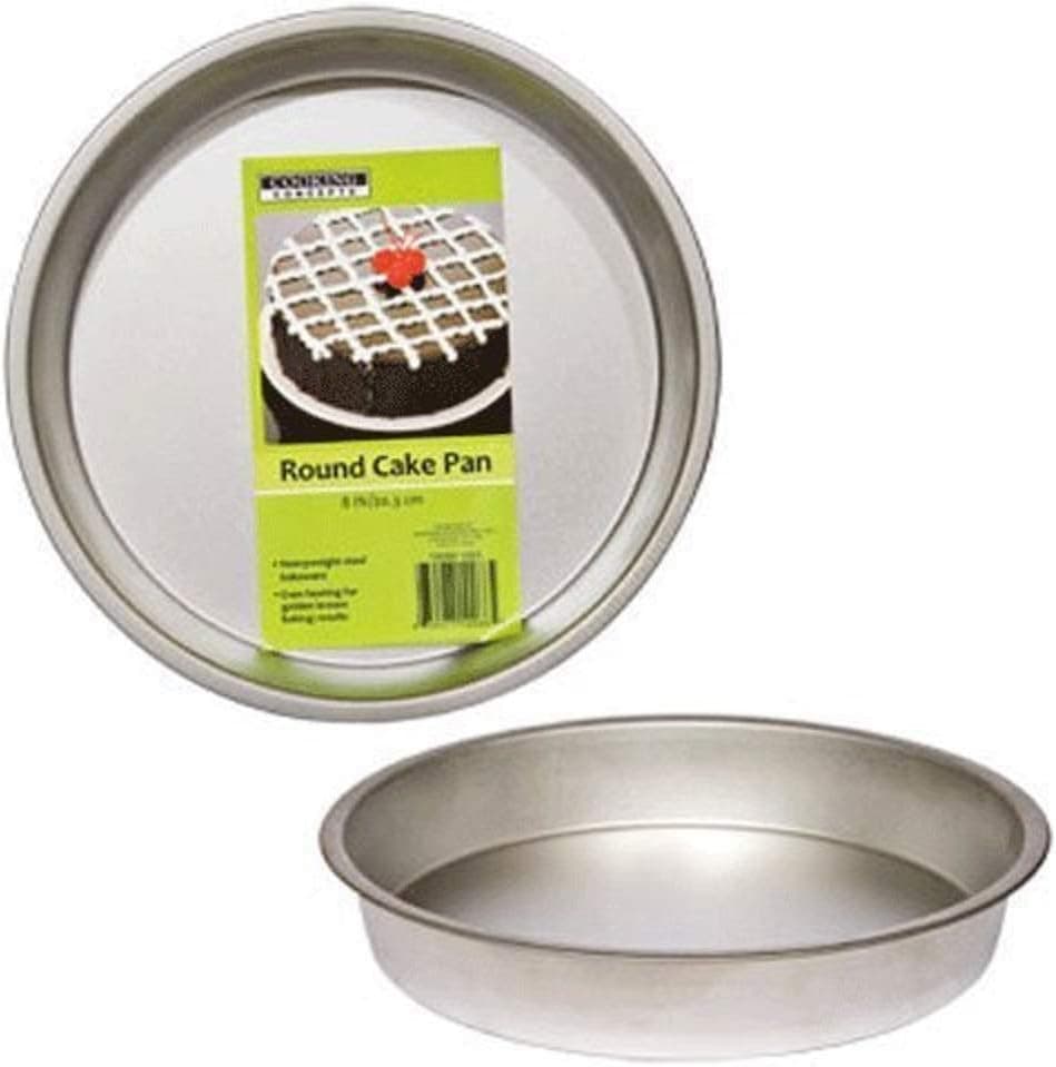 Cooking Concepts 8 Inch Round Cake Pan, Set of 2