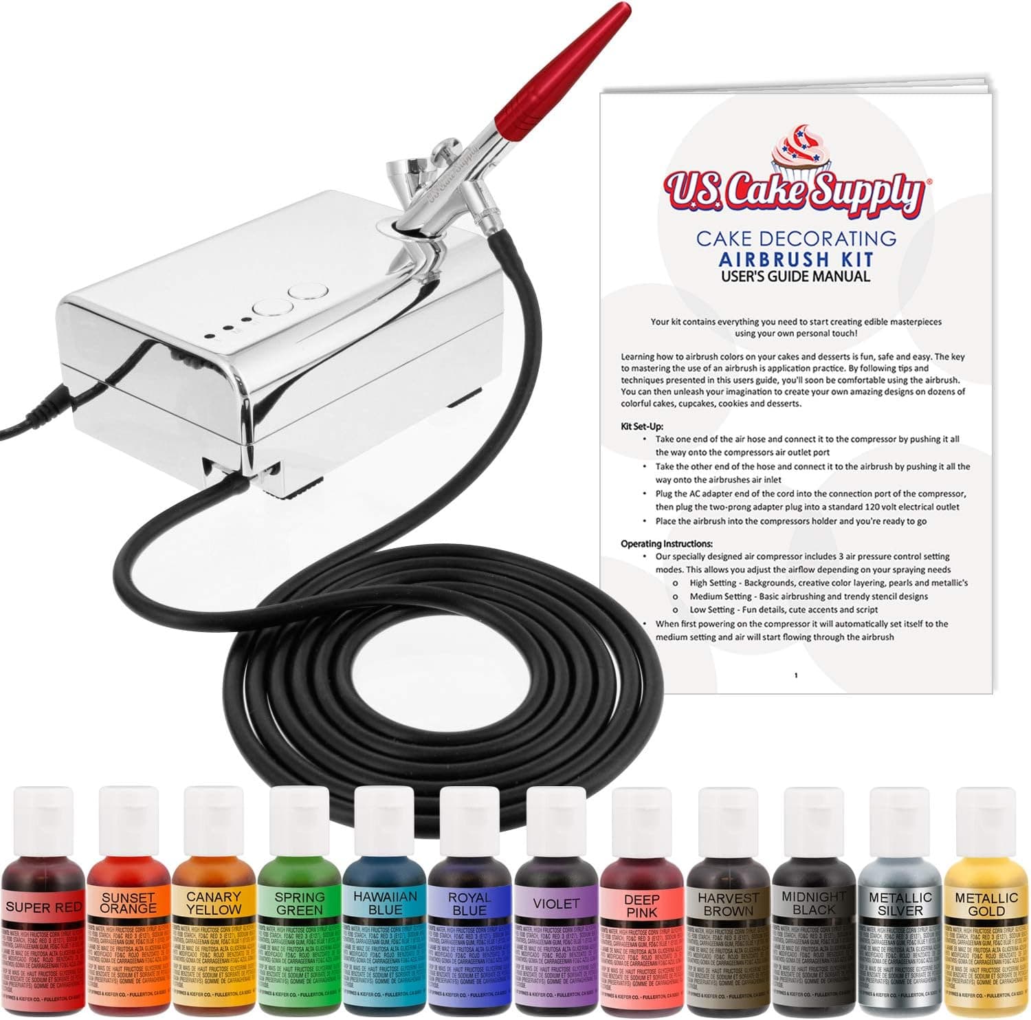 Best Cake Airbrush Kits for Edible Color and Effects