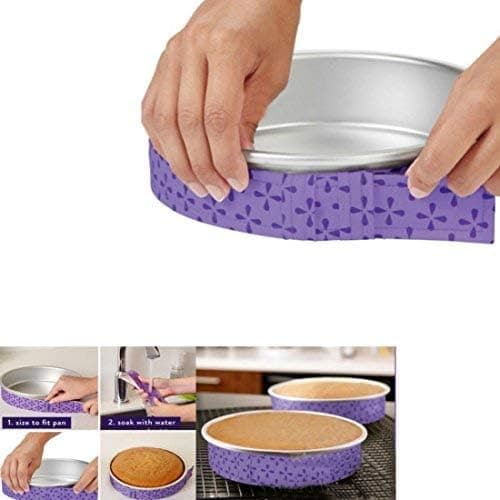 Bake-Even Strips Cake Pan Strips Set for Even Baking