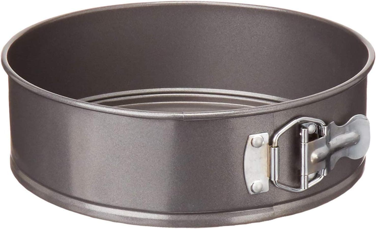 Amazon Basics Non-Stick Round Springform Pan, 9-Inch, Stainless Steel
