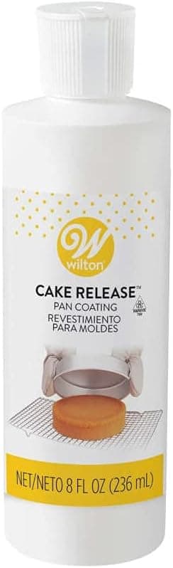 Baking Cake Release Pan Non-Stick Spray Coating, Clear, 8 fl. oz