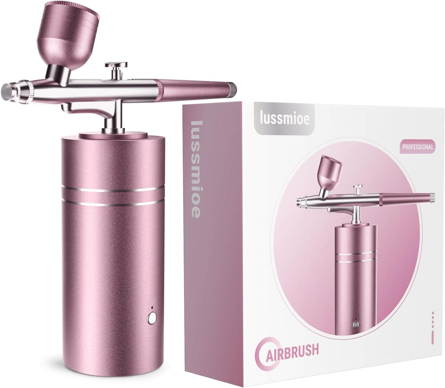 25PSI Portable Airbrush Gun Rechargeable Handheld Cordless Airbrush for Painting, Cake Decor, Cookie