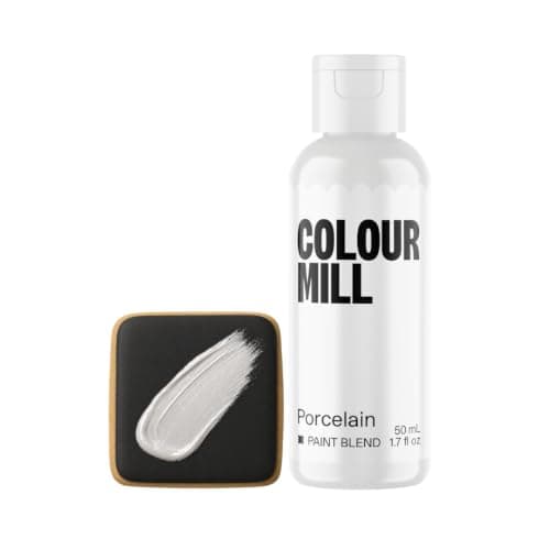 Colour Mill Edible Food Paint 20 Milliliters - Metallic Porcelain