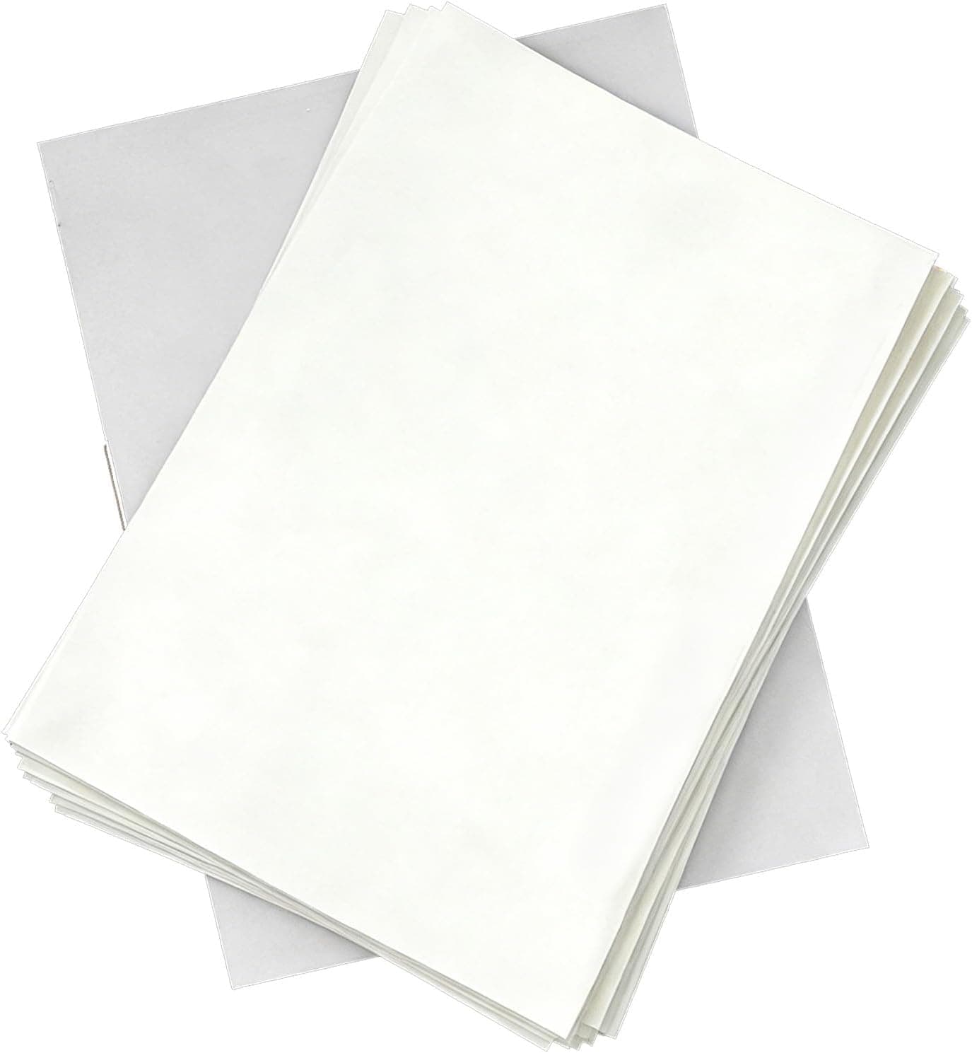 Wafer Paper Edible Printer Sheets, White, A4 Size 8.5 x 11, 25pcs, Smooth Printable Surface, Food Grade Material